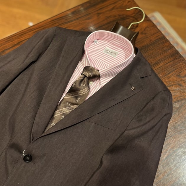 TAGLIATORE〉brown jacket ｜ビームスF／インターナショナルギャラリー