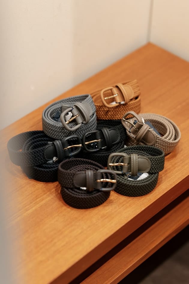 Anderson's＞新作エラスティックメッシュベルト｜ビームス ライフ 横浜