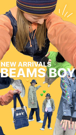 【春服続々】new! BEAMS BOY