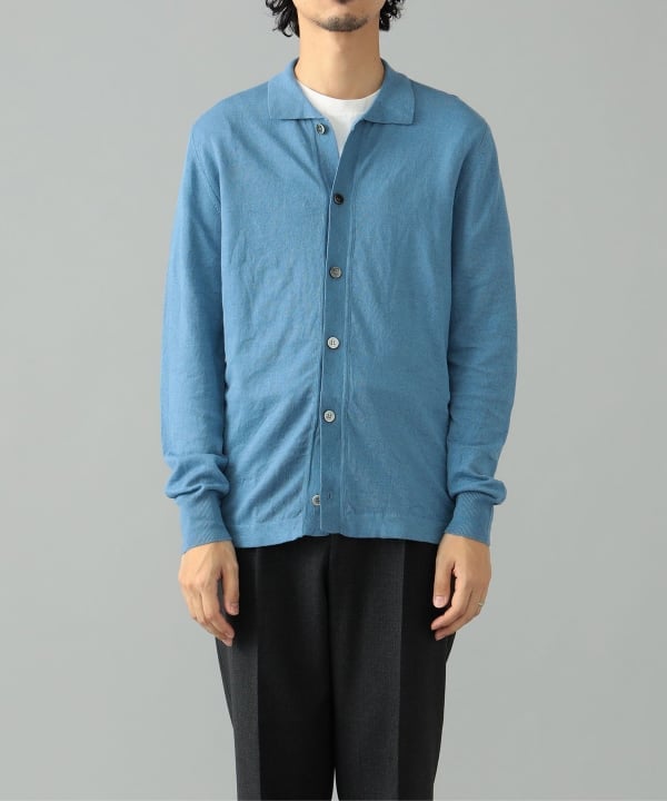 MORGANO × BEAMS F〉shirt cardigan ｜ビームスF／インターナショナル