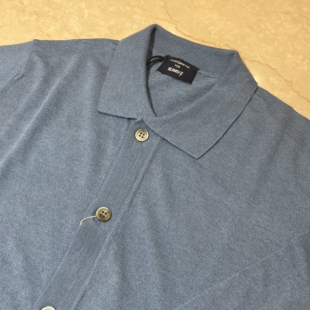 MORGANO × BEAMS F〉shirt cardigan ｜ビームスF／インターナショナル