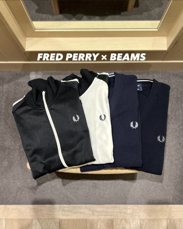 大人気別注アイテム】『FRED PERRY × BEAMS』