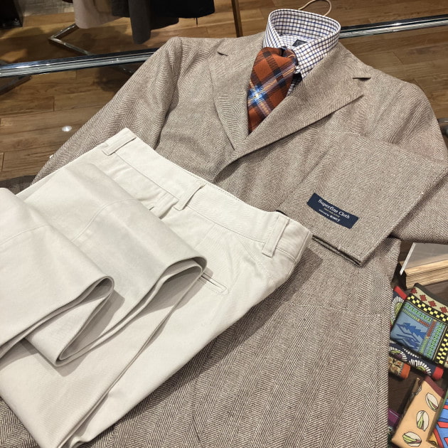 BEAMS F＞シルクウール ヘリンボーンジャケット｜ビームス 立川｜BEAMS