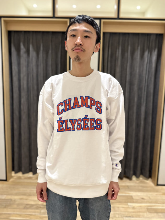 大人気〈Champion〉別注のロンTをサイズ比較！！｜ビームス 千葉