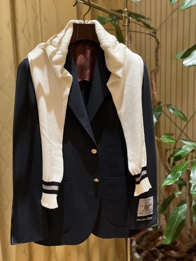 チルデンニットで春を楽しもう。〈FILIPPO DE LAURENTIIS チルデンニットで春を楽しもう。〈FILIPPO DE LAURENTIIS