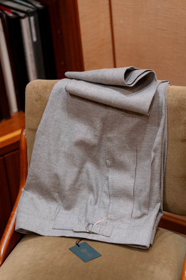 【タグ付✨】バスコネスト　リネン　クラリパンツ フリンジバギーパンツ （その他パンツ）｜GRACE CONTINENTAL