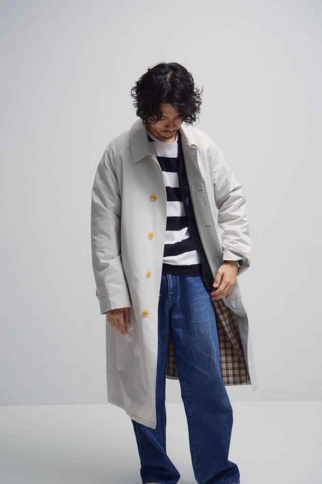 international gallery BEAMS バルカラーコート - ステンカラーコート