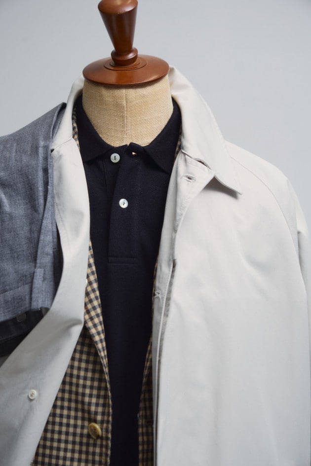 AUBERGE×Brilla per il gusto ステンカラーコート　42 Brilla per il gusto ステンカラーコート メンズ AUBERGE