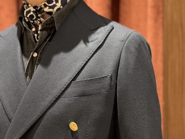 J5031新品 ビームスF×リングヂャケット MOONアジャスター2PワイドPT BEAMS F（ビームスF）【別注】CINQUANTA / コンビレザー スタジャン