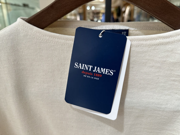 ＜SAINT JAMES（セントジェームス）＞定番ボートネックの展開を始めました…