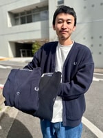 〈サイズ比較〉大人気「FRED PERRY」カーディガンをご紹介！