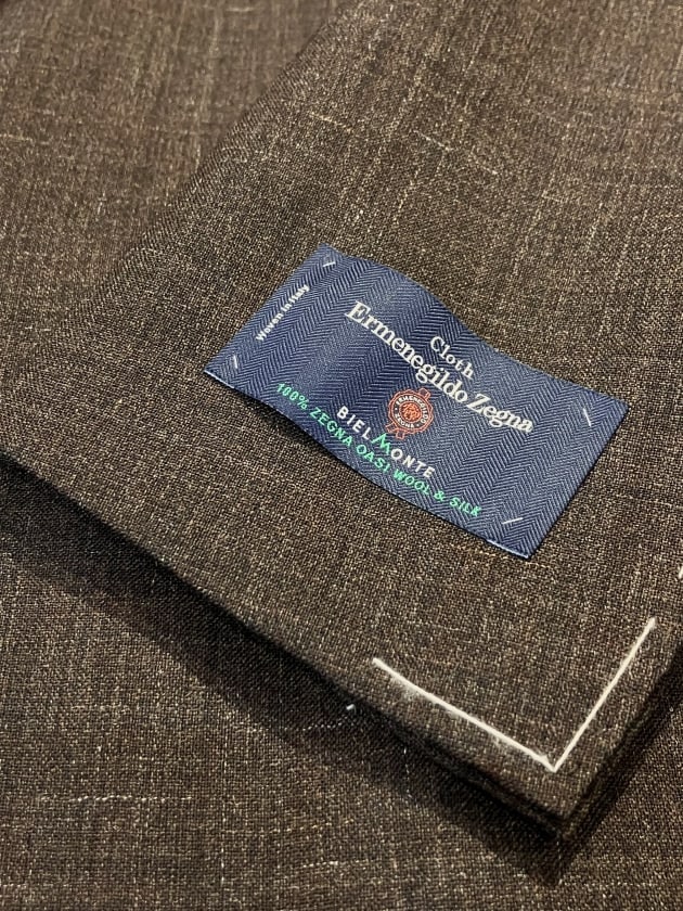 Ermenegildo Zegna ＜Brilla per il gusto＞リングヂャケット製スーツ