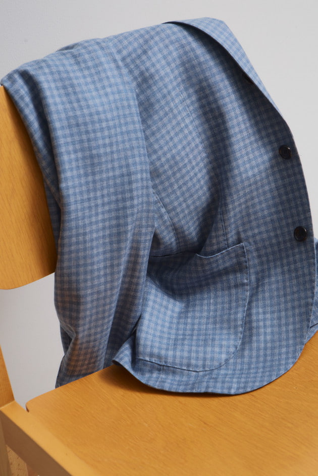 【カシミヤ・シルク】Brilla per il gusto　テーラード　チェック Brilla per il gusto（ブリッラ ペル イル グスト）【別注