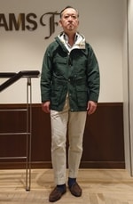 WOOLRICHマウンテンパーカー編