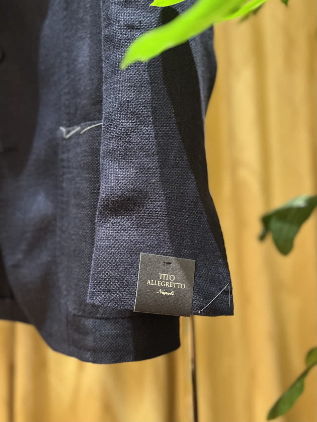 TITO ALLEGRETTO BEAMS F ネイビー カシミア混 50サイズ