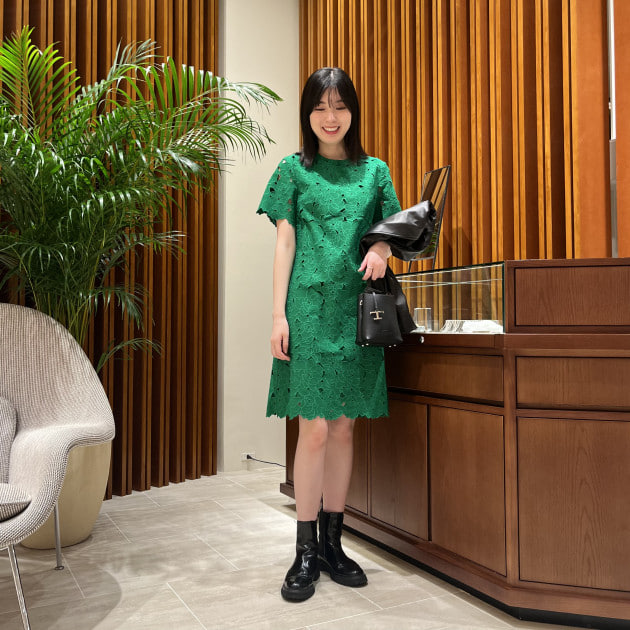 プリントシャツワンピース（ワンピース）｜ERDEM（アーデム