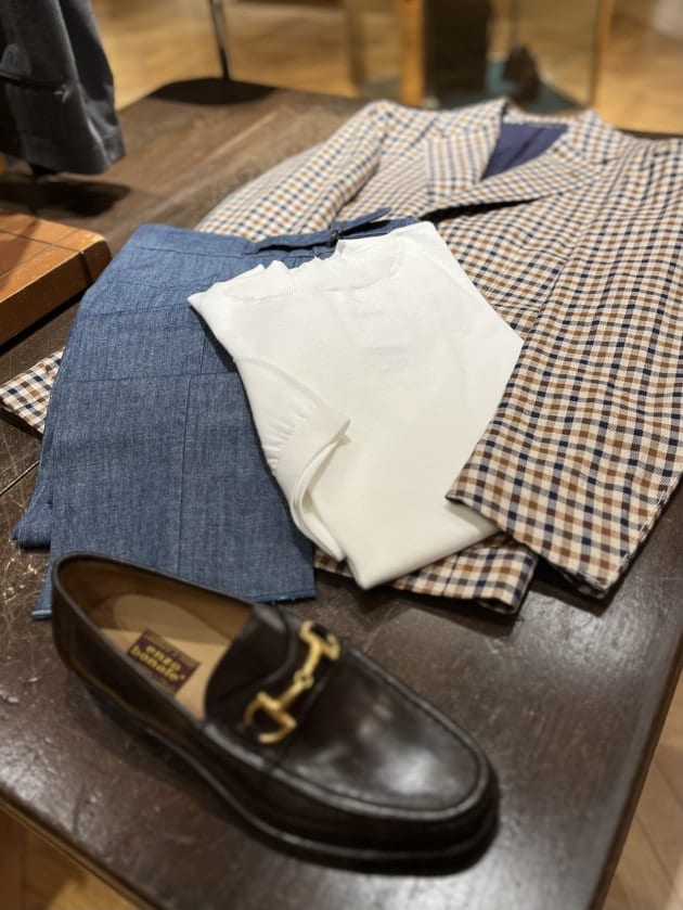 春夏のガンクラブチェック。〈Stile Latino〉｜ビームス ハウス