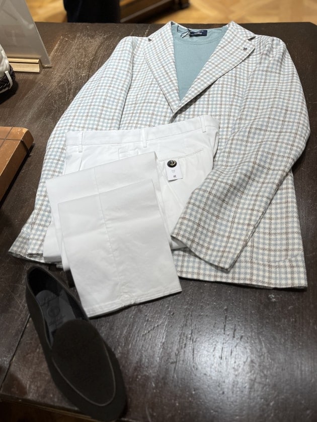 爽やかハウンドトゥース。〈TAGLIATORE〉|ビームス ハウス 爽やかハウンドトゥース。〈TAGLIATORE〉|ビームス ハウス