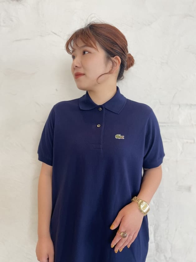 毎年人気の〈LACOSTE×BEAMS BOY〉別注ワンピースのサイズ比較し