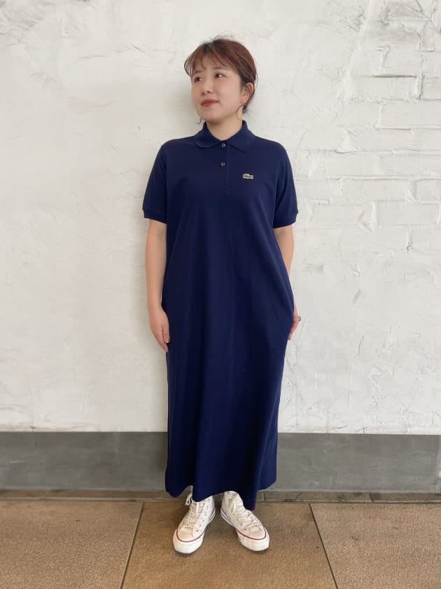 毎年人気の〈LACOSTE×BEAMS BOY〉別注ワンピースのサイズ比較し