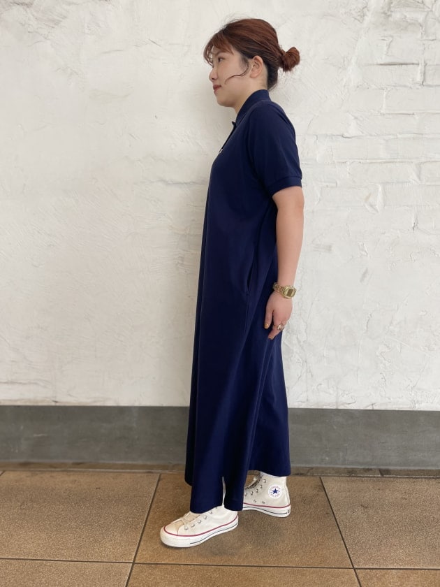 毎年人気の〈LACOSTE×BEAMS BOY〉別注ワンピースのサイズ比較し