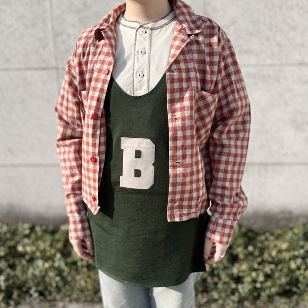 orslow × BEAMS BOY フードシャツ BEAMS BOY - orslow × BEAMS BOY フードシャツの通販 by WEAR
