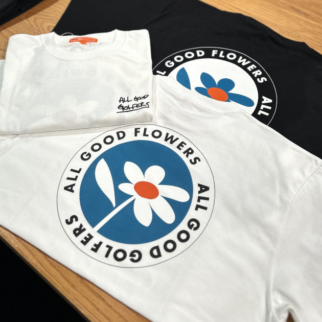 TANGTANG × ALL GOOD FLOWERS Tシャツ ALL GOOD FLOWERS Tシャツ Lサイズ ホワイト - メルカリ