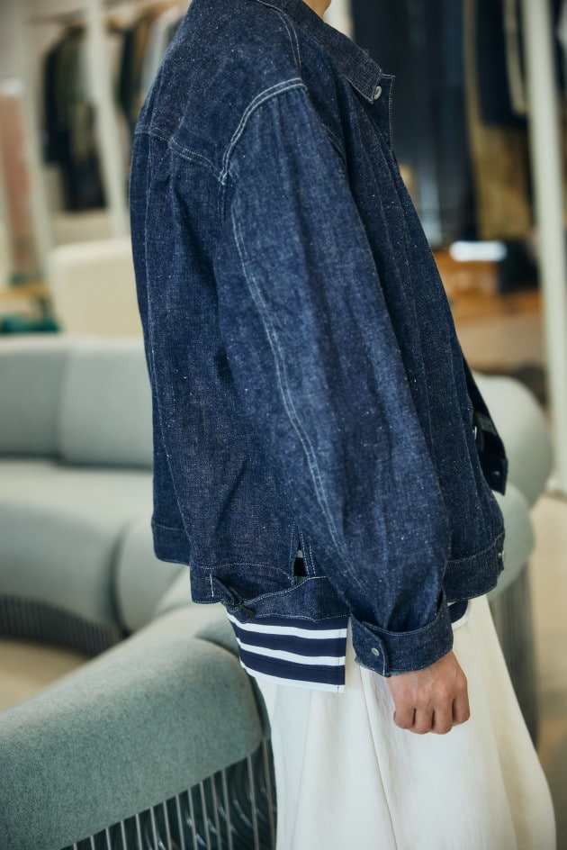 送料無料 内祝い A VONTADE〉デニムジャケット｜ビームスF／インターナショナル Jacket Outer