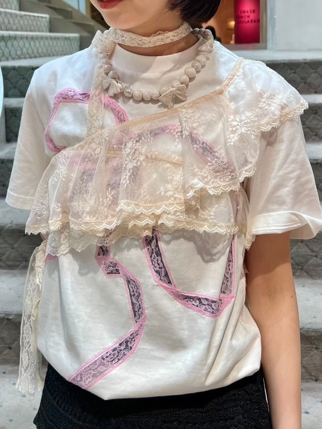 yuhan wang ユハンワン レース タグ付き 試着のみ EDIT FOR LULU