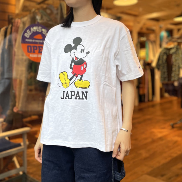 disney ビーミング by ビームス ミッキーマウス heavy セール weight ポケットtシャツ