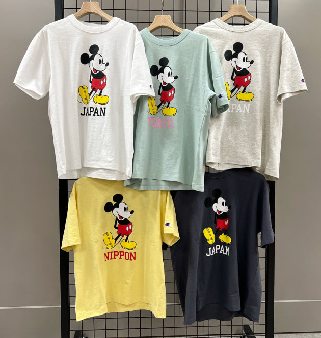 beams ミッキー t シャツ