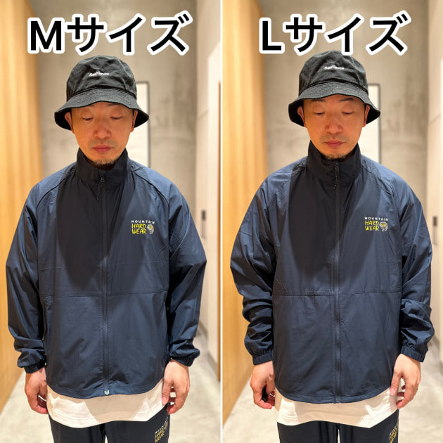 M・Lサイズ 徹底比較！【MOUNTAIN HARDWEAR × BEAMS】｜ビームス 川崎