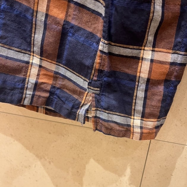 ALESSANDRO GHERARDI〉plaid open collar shirts ｜ビームスF
