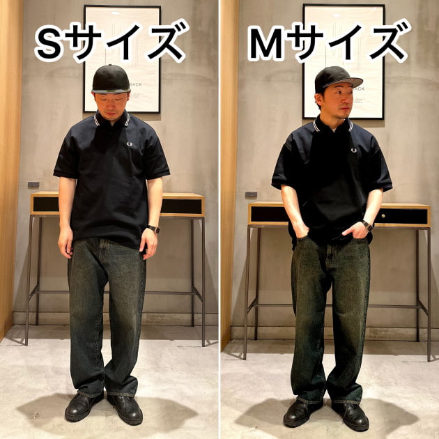 サイズまるわかり】FRED PERRY 別注 ポロシャツ｜ビームス 川崎
