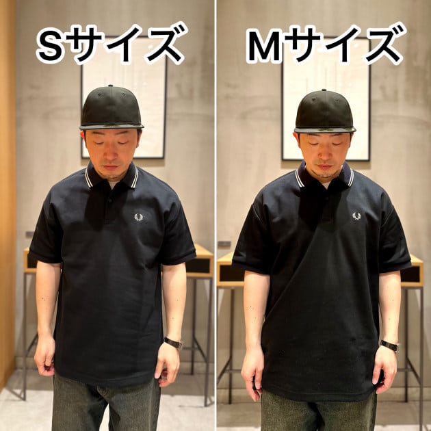 サイズまるわかり】FRED PERRY 別注 ポロシャツ｜ビームス 川崎