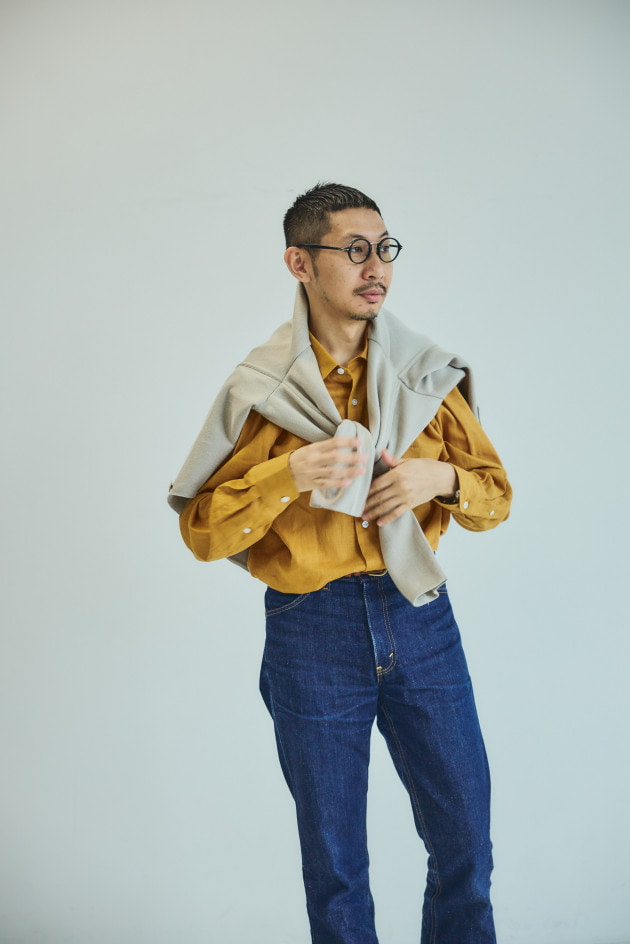 LARDINI〉ニットジャケット｜ビームスF／インターナショナル