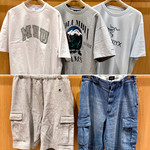 見逃せやしない‼︎Tシャツ&ショーツ特集