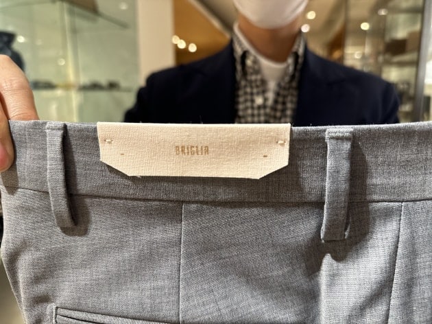 ＜BRIGLIA 1949＞新定番お財布にも優しいウールスラックス