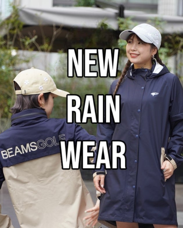 NEW RAIN WEAR!】｜BEAMS GOLF（ビームス ゴルフ）｜BEAMS