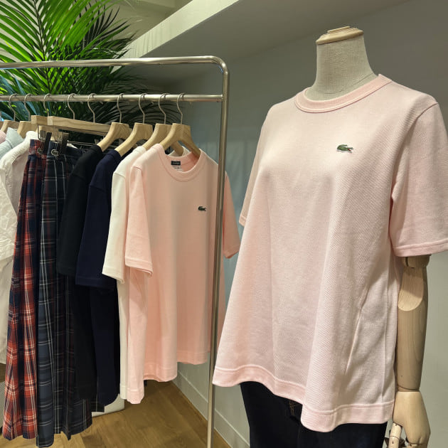 新型！！！〈LACOSTE〉別注チェックプリーツスカートを着回し