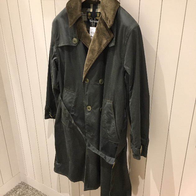 セール barbour whitley トレンチコート beams