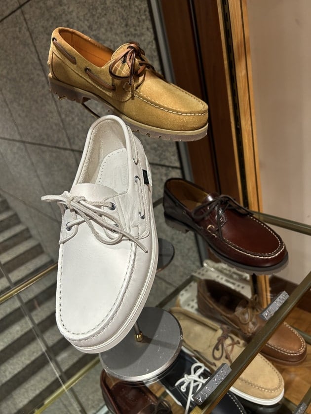 激レア】Paraboot × Beams コラボ デッキシューズ - メルカリ