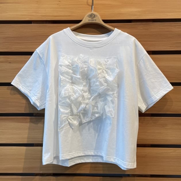 贅沢なフリル使い♡〈TORI-TO〉×〈BEAMS BOY〉Tシャツ3型ご紹介