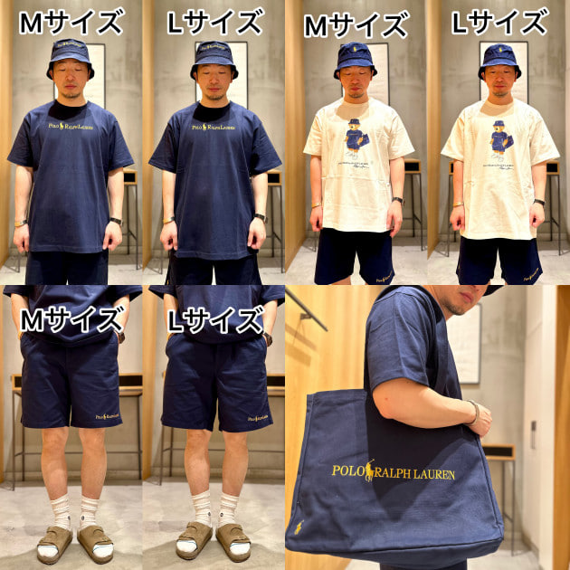 気になるサイズ感をチェック！【POLO RALPH LAUREN 】『Navy and Gold