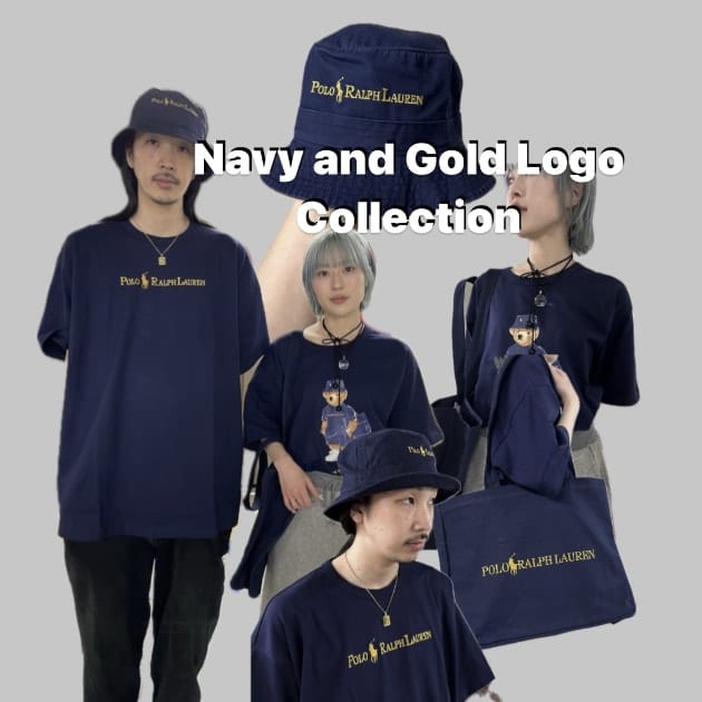 三鷹商店vol.18】帰ってきた『Navy and Gold Logo Collection ...