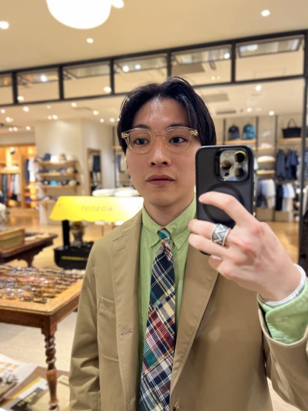 小物 esprit sirmont glasses yellow demi 圧巻の！！｜ビームス 神戸｜BEAMS