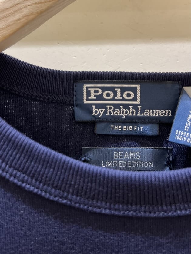 POLO RALPH LAUREN for BEAMS】Navy and Gold Logo collection 