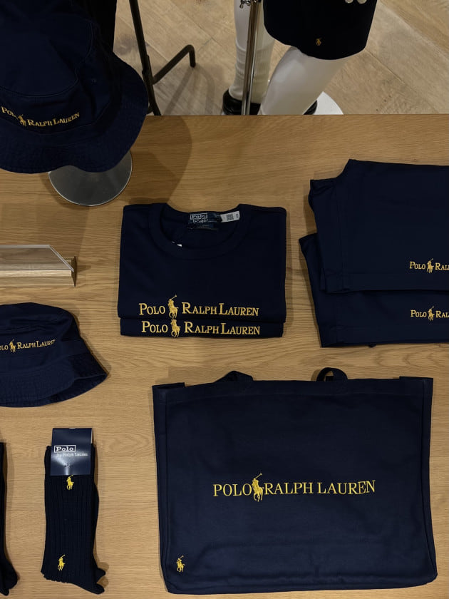 POLO RALPH LAUREN for BEAMS】Navy and Gold Logo collection｜ビームス 奈良｜BEAMS