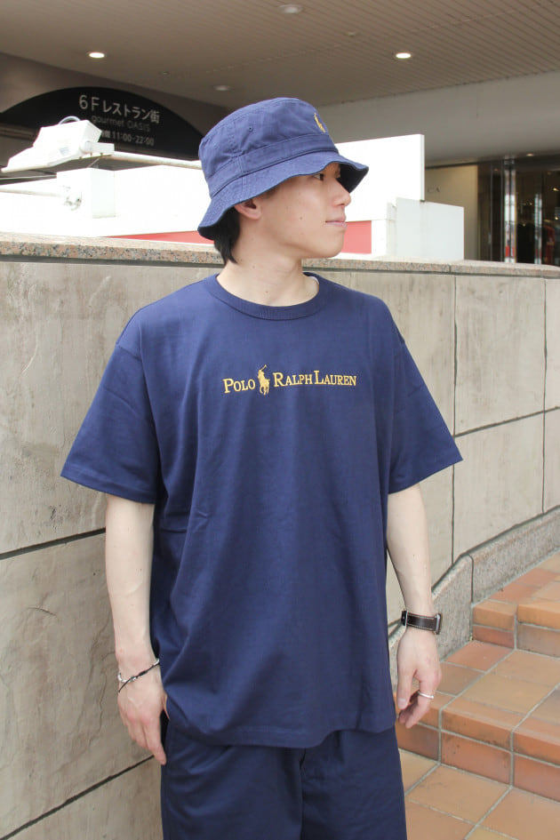 POLO RALPH LAUREN for BEAMS】Navy and Gold Logo collection POLO RALPH LAUREN for BEAMS】Navy and Gold Logo collection