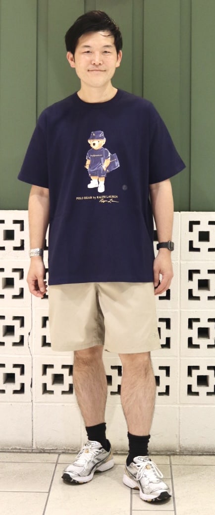 POLO RALPH LAUREN〉に別注した『Navy and Gold Logo Collection